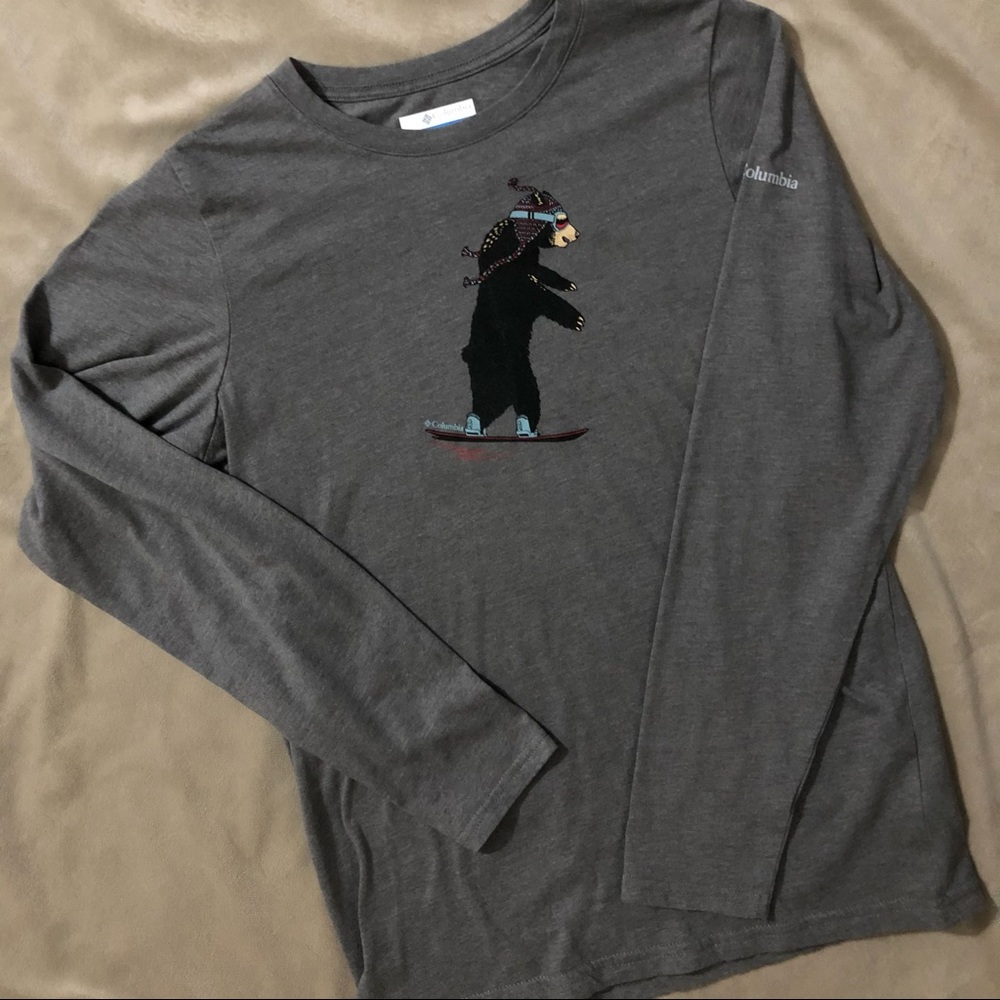 Youth Columbia long sleeve T-shirt